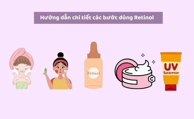 Cách sử dụng Retinol đúng cách: Lộ trình và các bước chi tiết